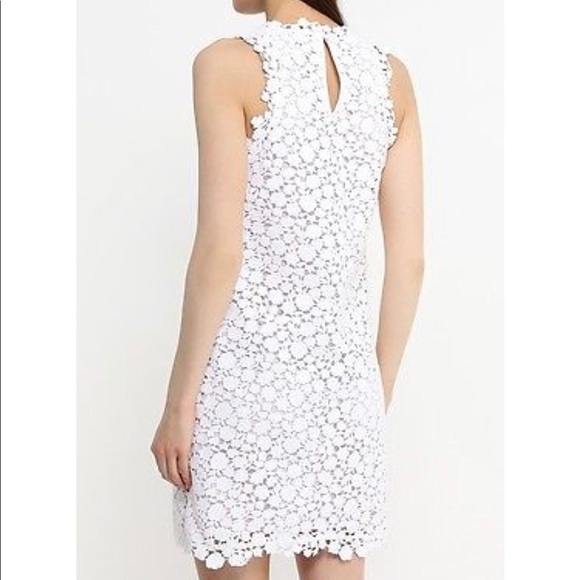 Michael Kors sleeveless shift with floral crochet - Picture 3 of 8
